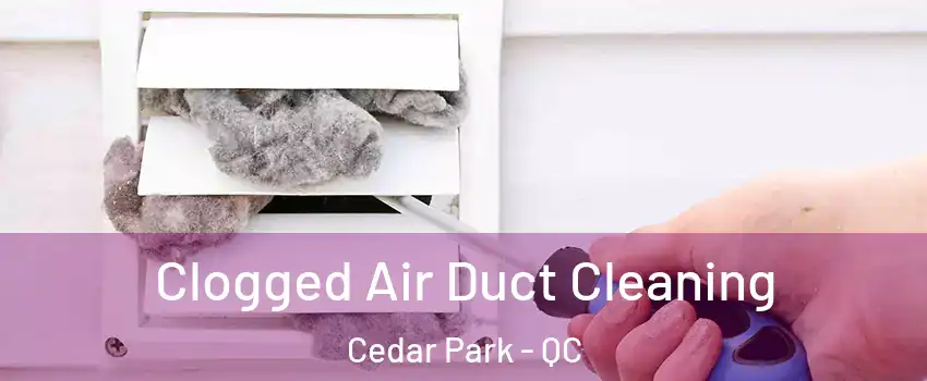  Clogged Air Duct Cleaning Cedar Park - QC