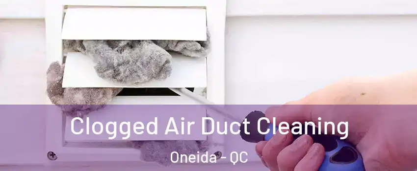  Clogged Air Duct Cleaning Oneida - QC