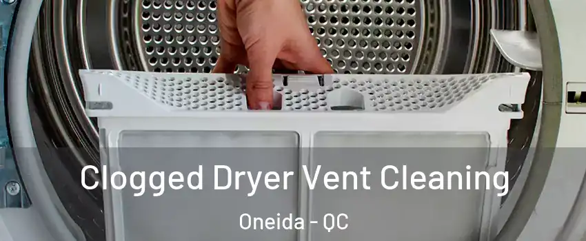  Clogged Dryer Vent Cleaning Oneida - QC