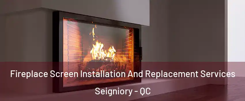 Fireplace Screen Installation And Replacement Services Seigniory - QC