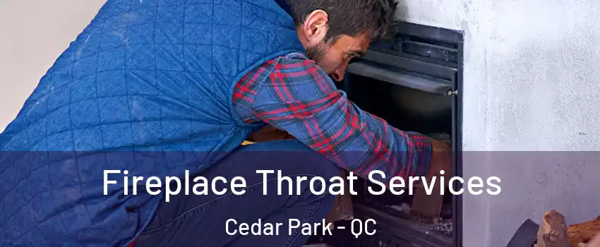  Fireplace Throat Services Cedar Park - QC