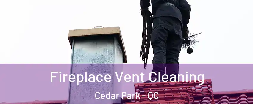  Fireplace Vent Cleaning Cedar Park - QC
