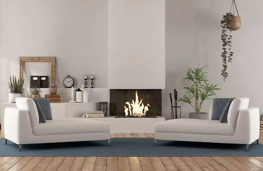 Custom Fireplace Design in Pointe-Claire, QC
