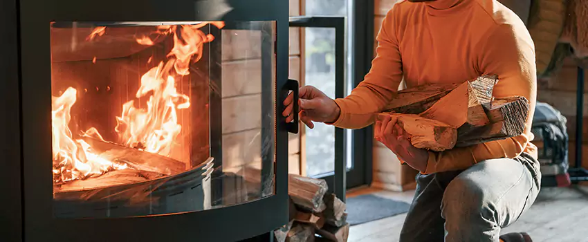 Residential Fireplace Ceramic Glass Installation in Lakeview, QC