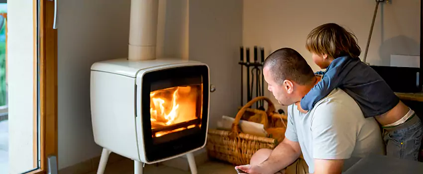 Morso Cast Iron Fireplace Insert Installation in Lakeview, QC