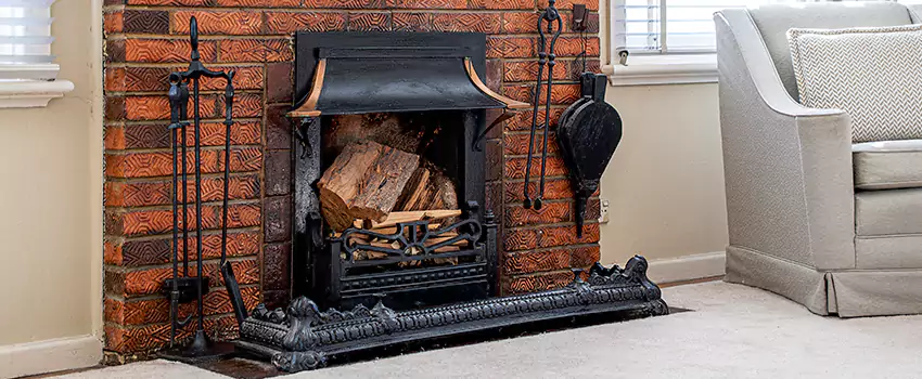 Vintage-style Fireplace Redesign in Lakeview, Quebec