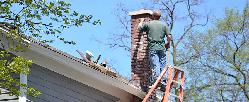 Chimney Crown Repair in Lakeview, Quebec