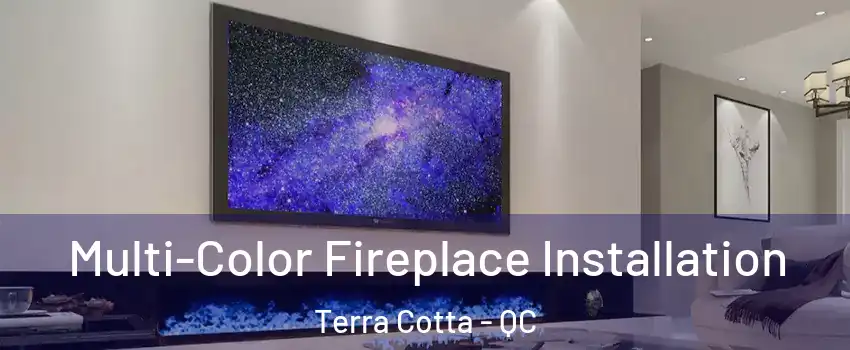  Multi-Color Fireplace Installation Terra Cotta - QC