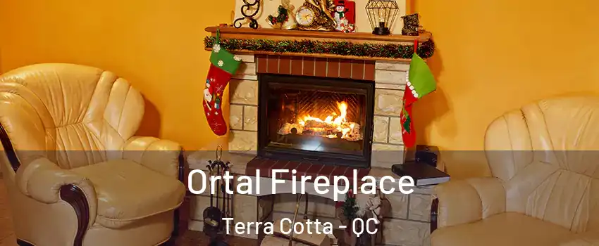 Ortal Fireplace Terra Cotta - QC